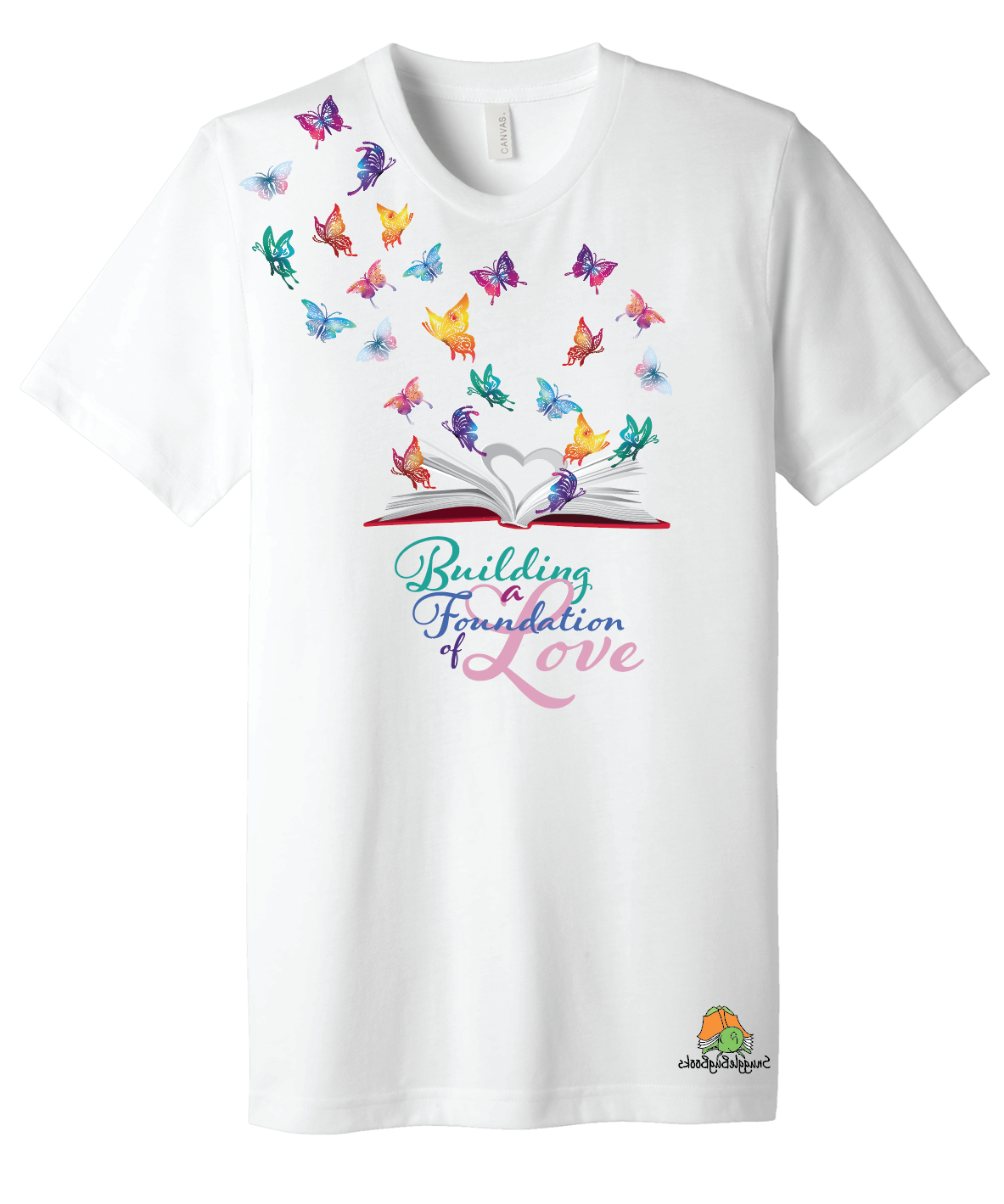 Building a Foundation of Love - Snuggle Bug Books Tri-Blend T-Shirt